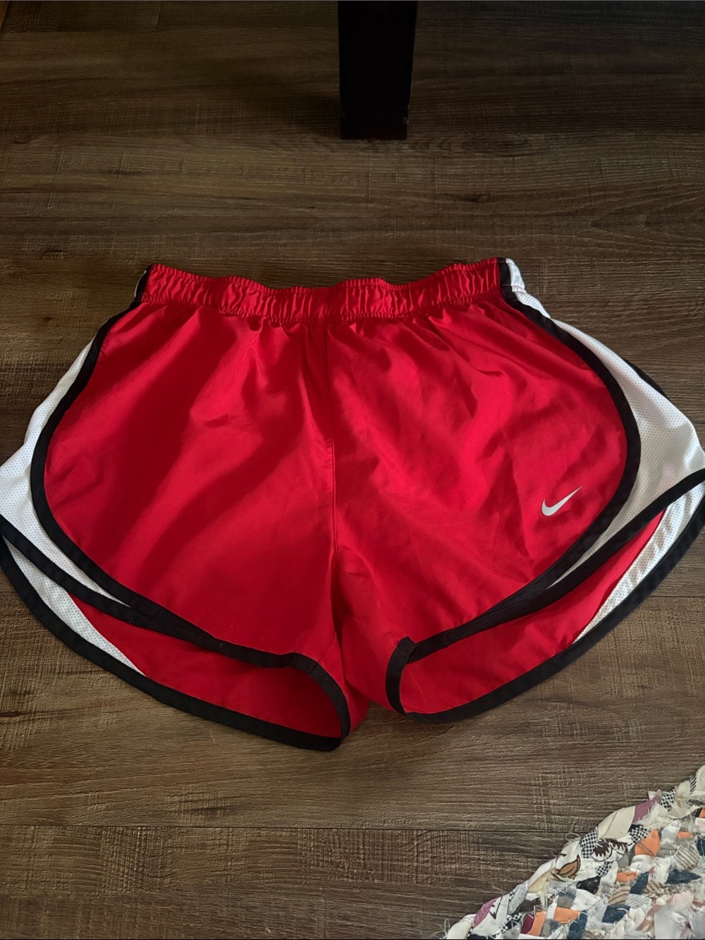 Nike red athletic shorts
